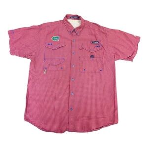 Columbia PFG Super Bonehead Fishing Shirt University of Florida Gators Size XXL